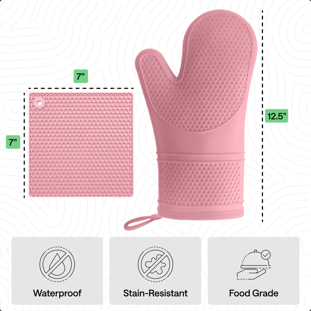 Silicone Oven Mitt Trivet