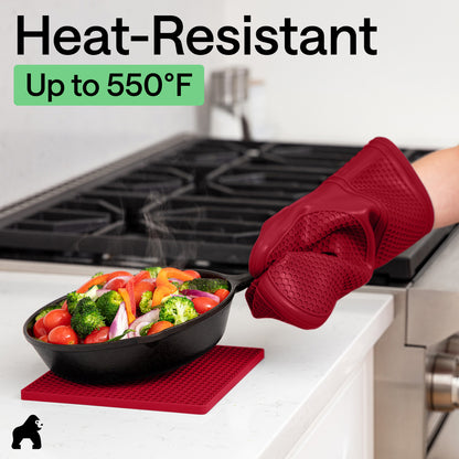 Silicone Oven Mitt Trivet