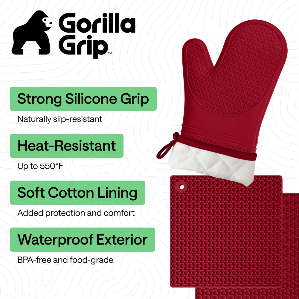 Silicone Oven Mitt Trivet