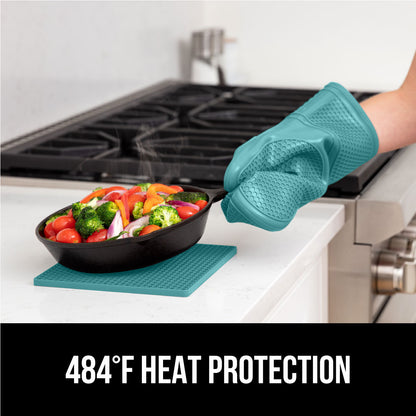 Silicone Oven Mitt Trivet