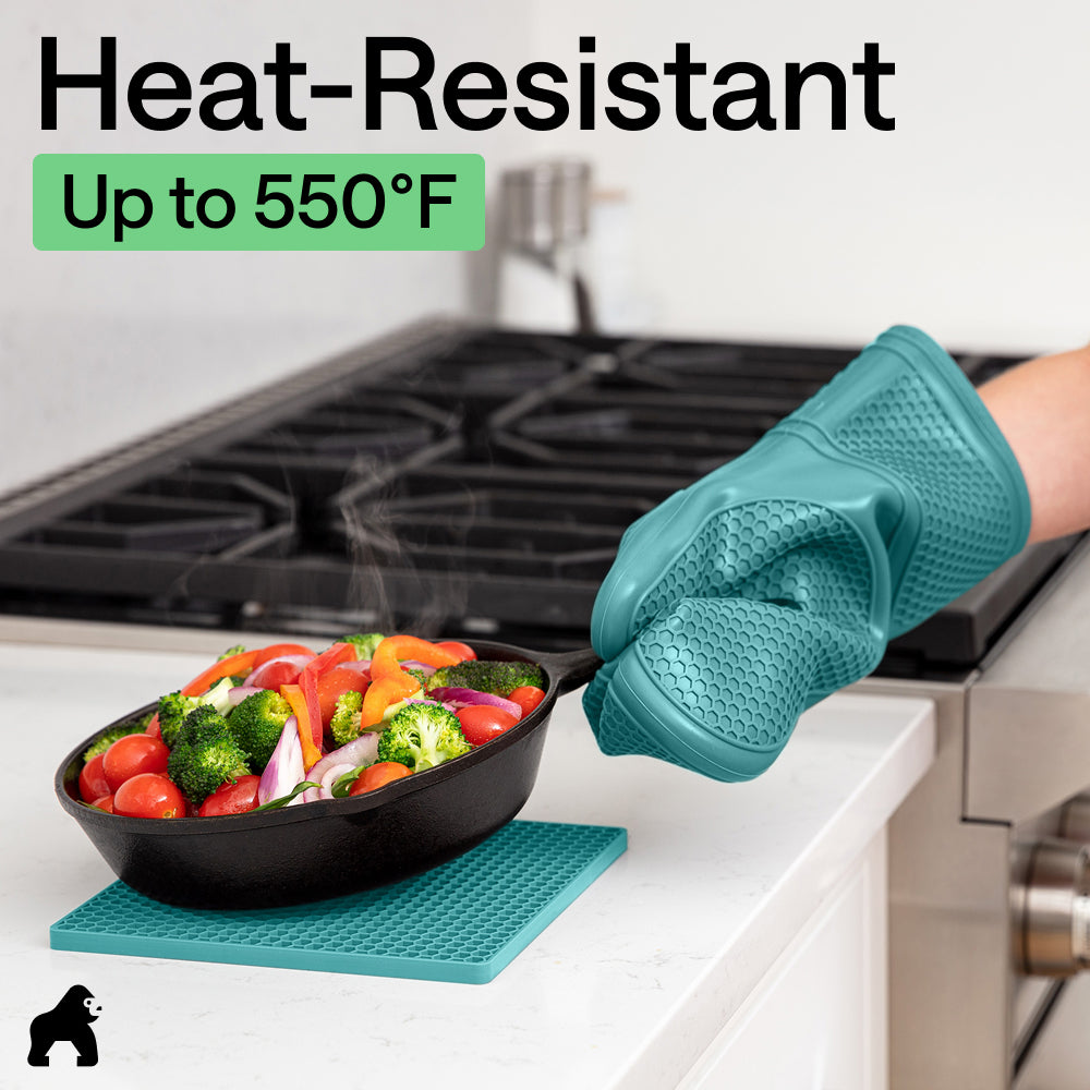 Silicone Oven Mitt Trivet
