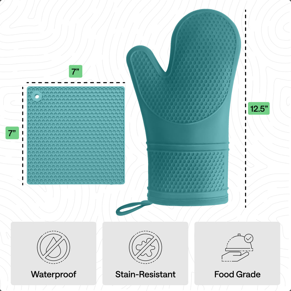Silicone Oven Mitt Trivet
