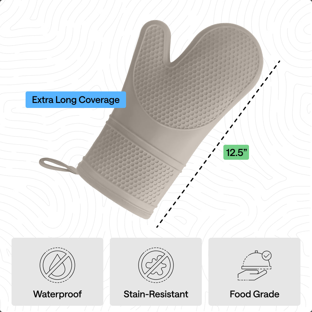 Soft Silicone Oven Mitts