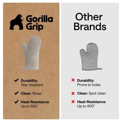 Soft Silicone Oven Mitts