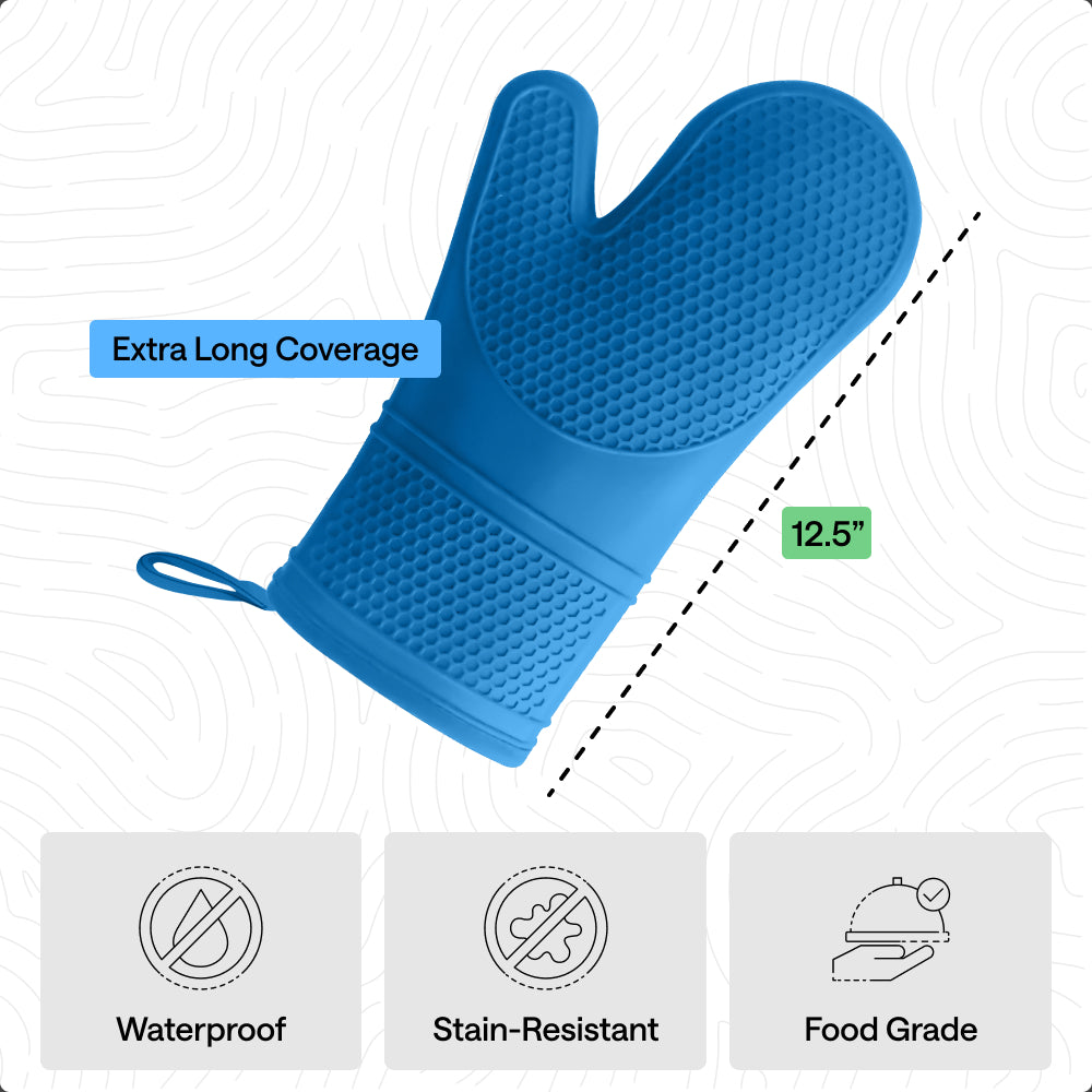 Soft Silicone Oven Mitts