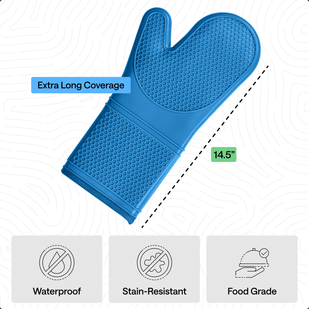 Soft Silicone Oven Mitts