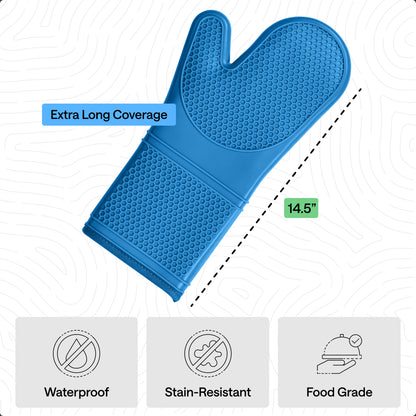 Soft Silicone Oven Mitts
