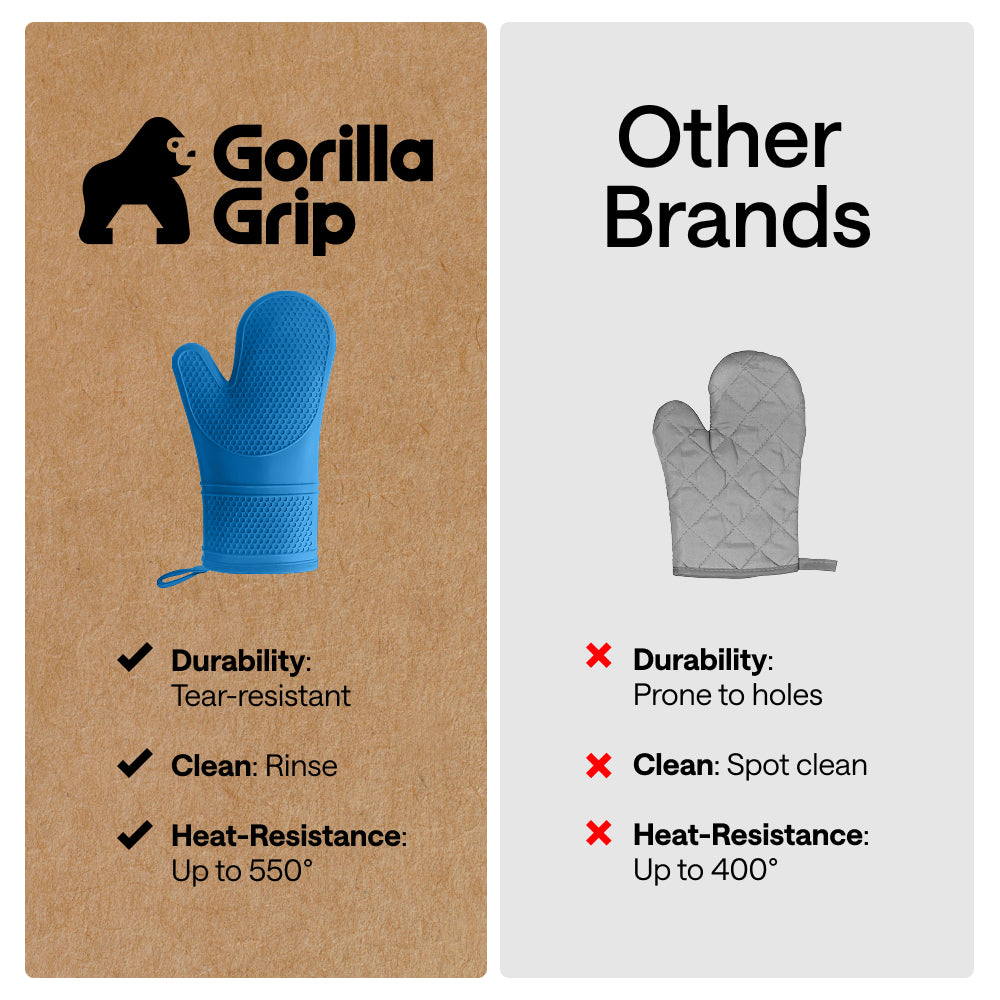 Soft Silicone Oven Mitts
