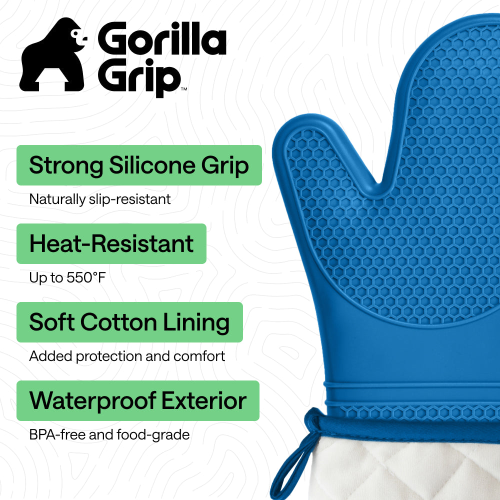 Soft Silicone Oven Mitts