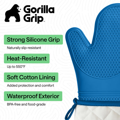 Soft Silicone Oven Mitts