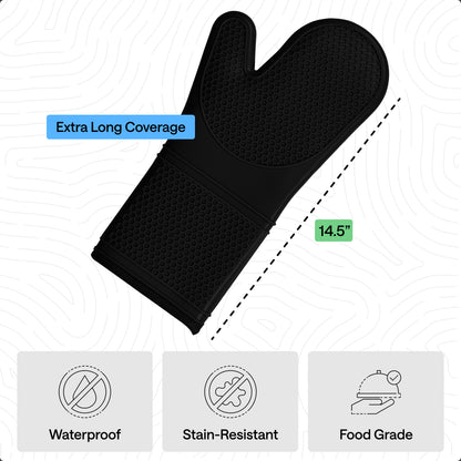 Soft Silicone Oven Mitts