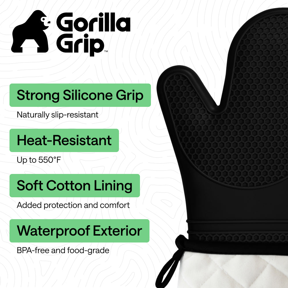 Soft Silicone Oven Mitts