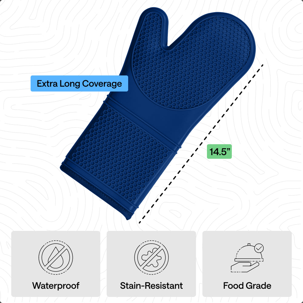 Soft Silicone Oven Mitts
