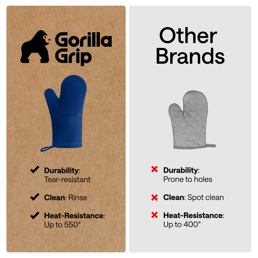 Soft Silicone Oven Mitts