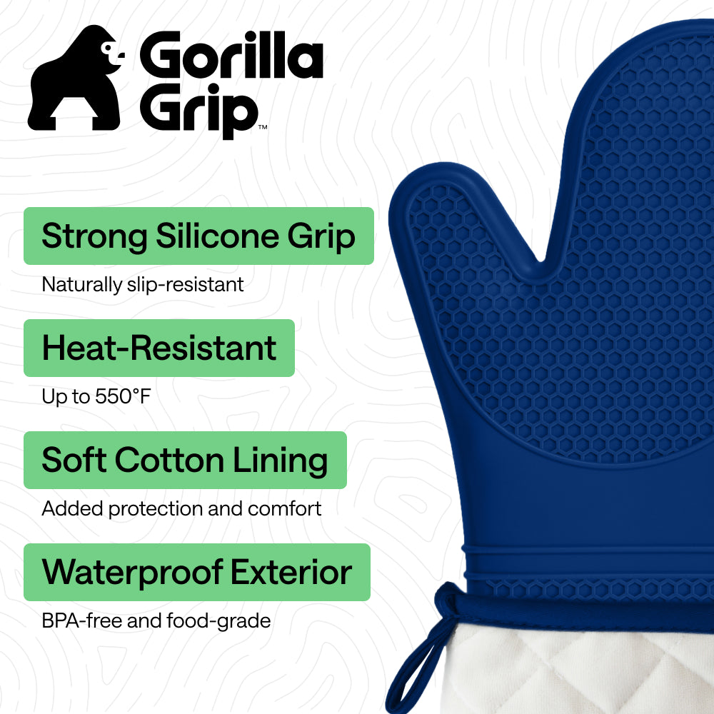 Soft Silicone Oven Mitts