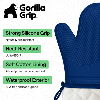 Soft Silicone Oven Mitts