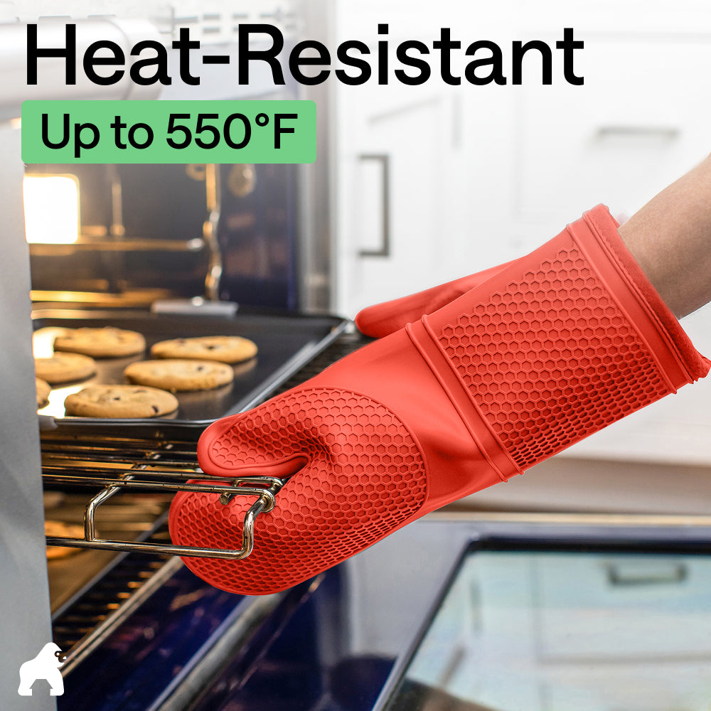Soft Silicone Oven Mitts
