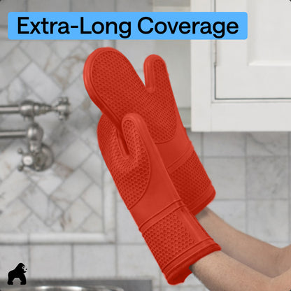 Soft Silicone Oven Mitts