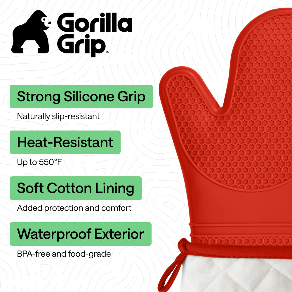 Soft Silicone Oven Mitts