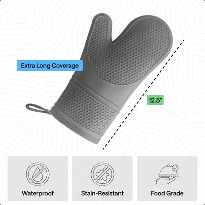 Soft Silicone Oven Mitts