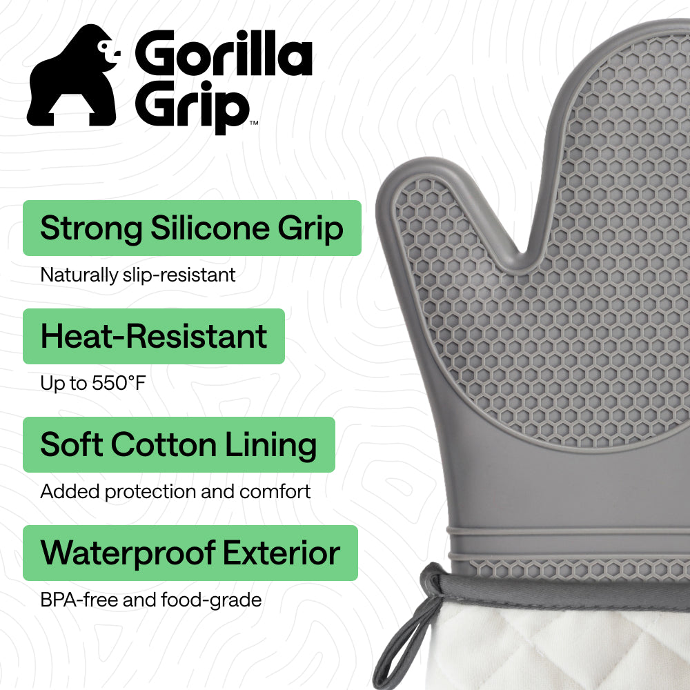 Soft Silicone Oven Mitts