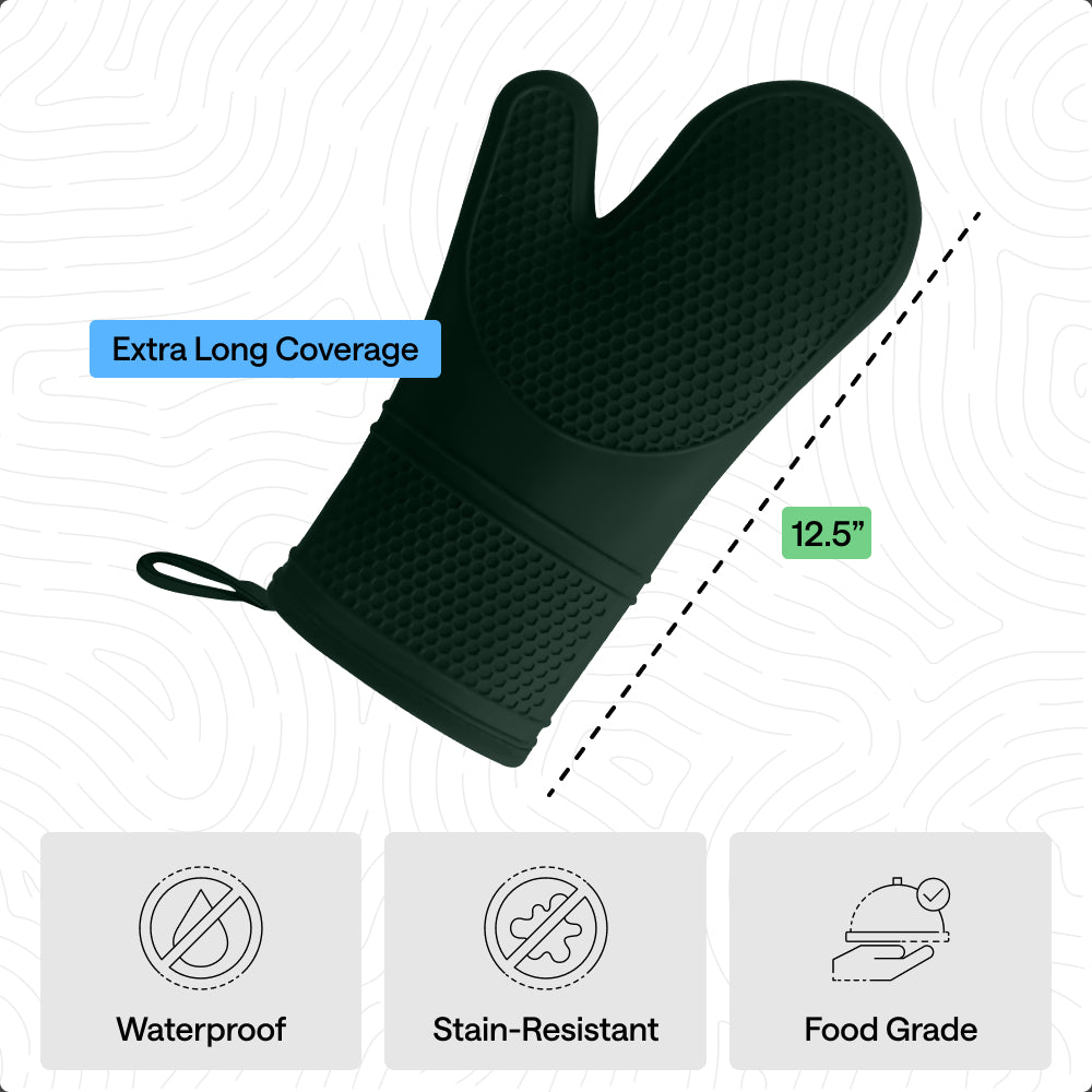 Soft Silicone Oven Mitts