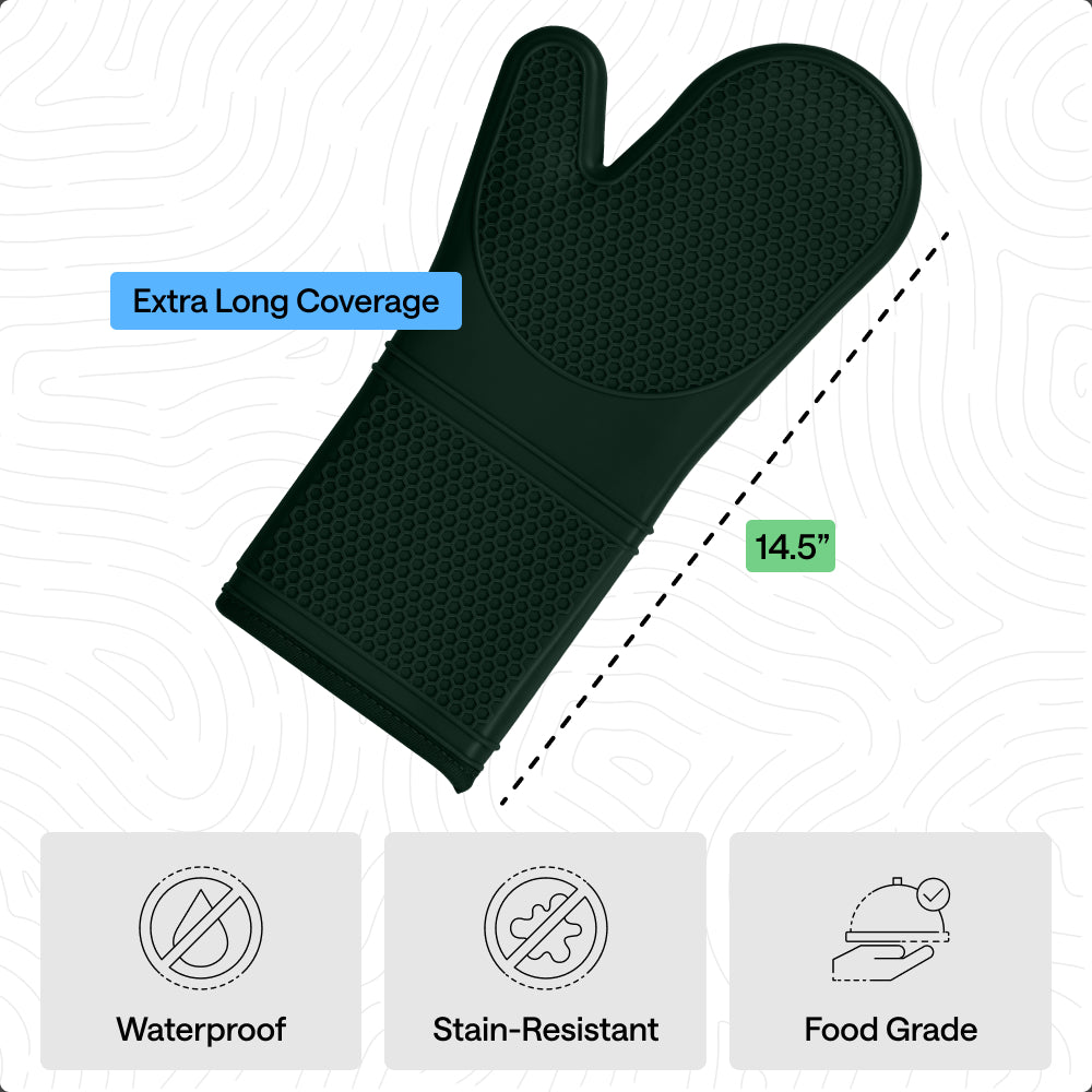 Soft Silicone Oven Mitts