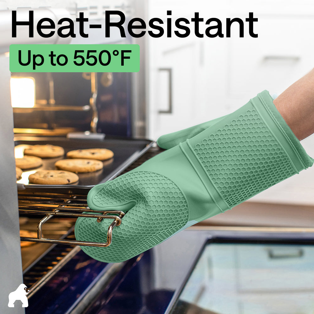 Soft Silicone Oven Mitts
