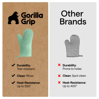 Soft Silicone Oven Mitts