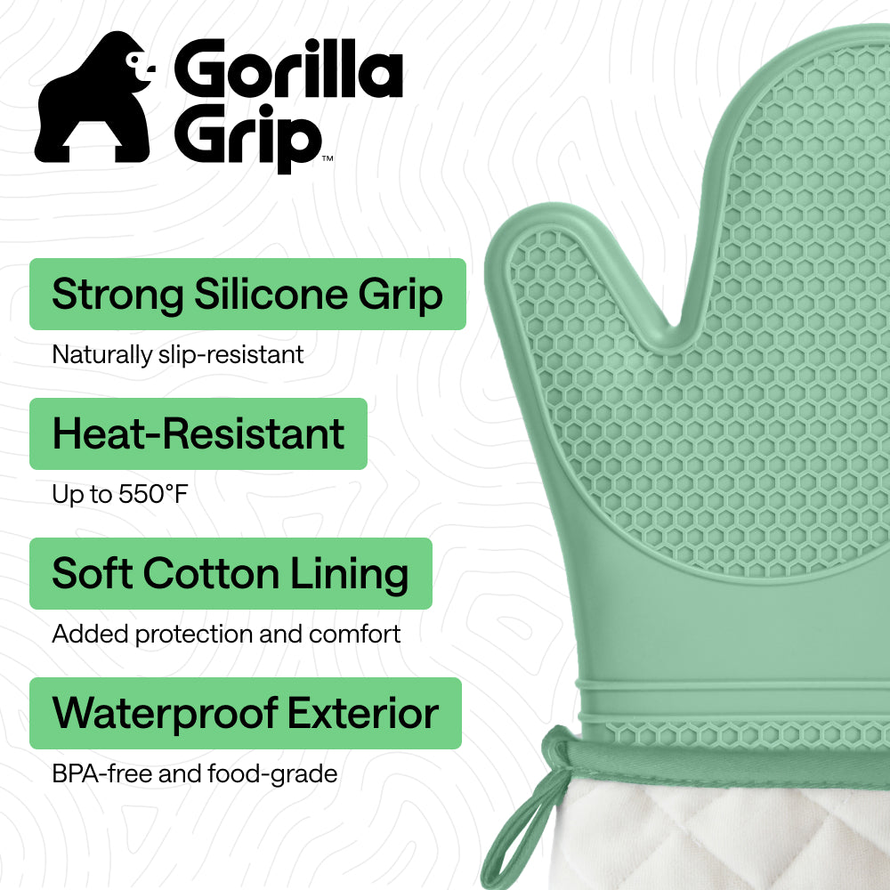 Soft Silicone Oven Mitts