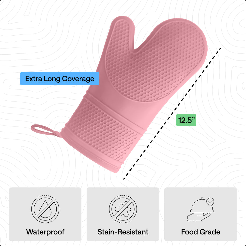 Soft Silicone Oven Mitts