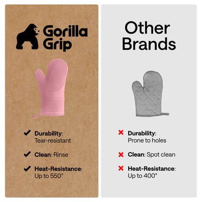 Soft Silicone Oven Mitts