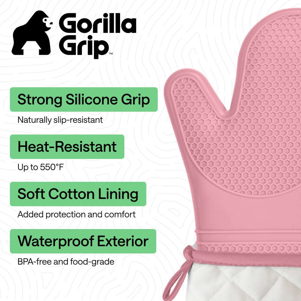 Soft Silicone Oven Mitts