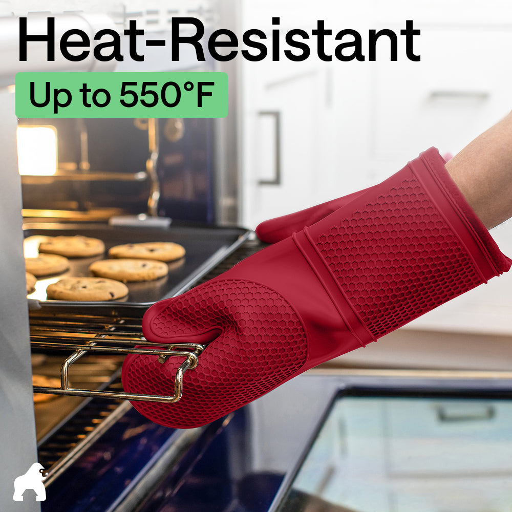 Soft Silicone Oven Mitts