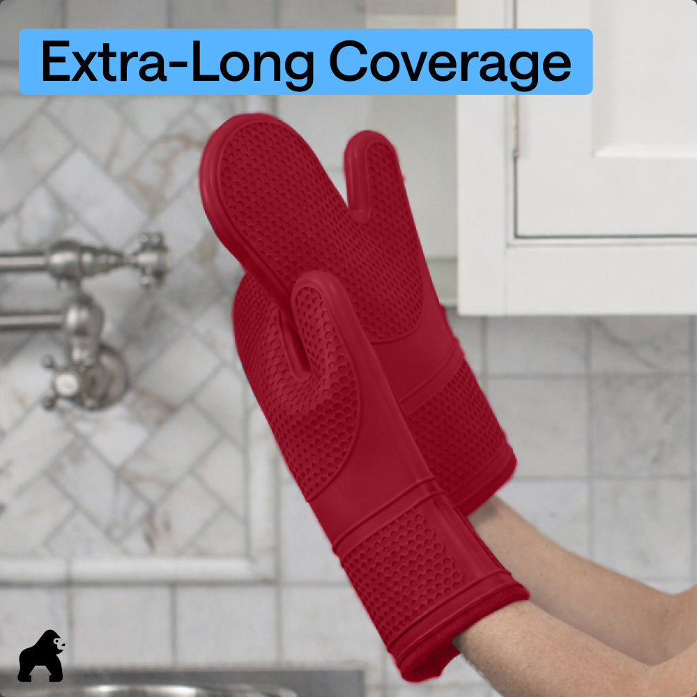 Soft Silicone Oven Mitts