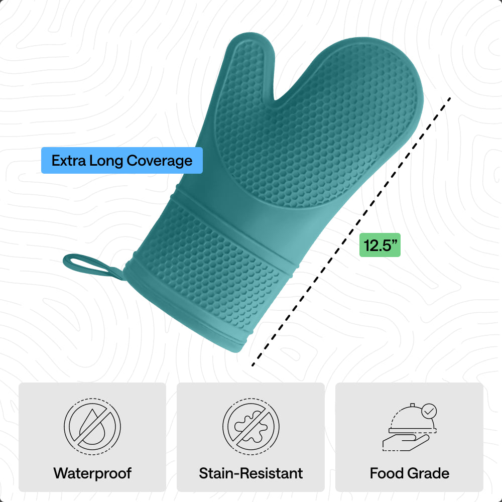 Soft Silicone Oven Mitts