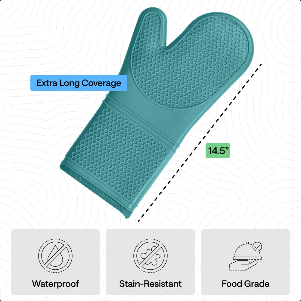 Soft Silicone Oven Mitts