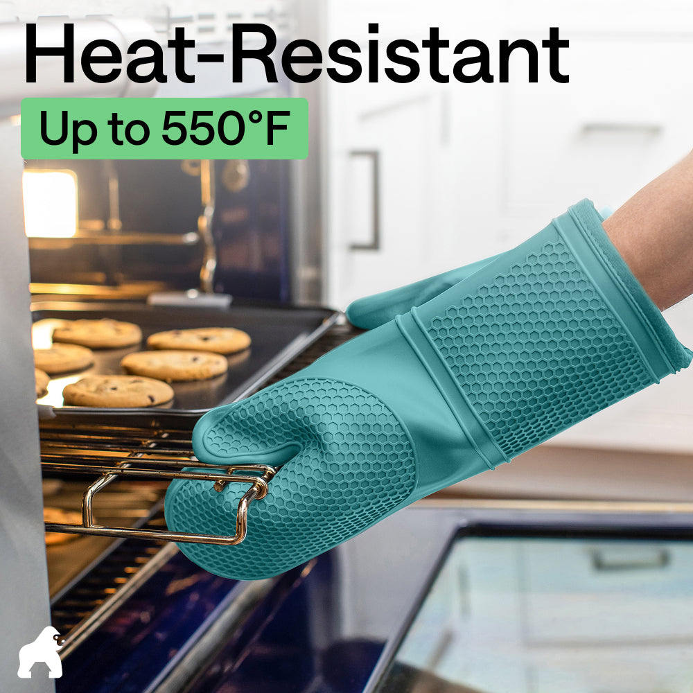 Soft Silicone Oven Mitts