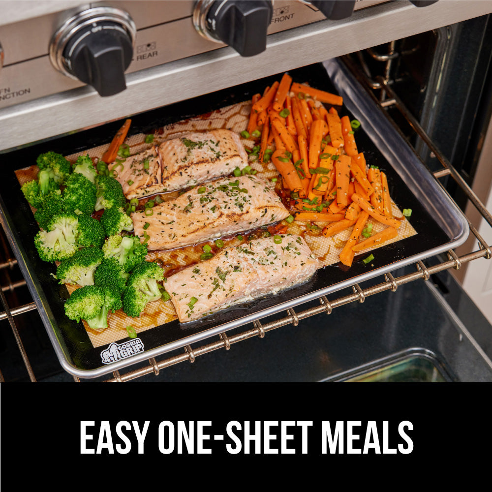 Gorilla Grip Premium Silicone Baking Mat Set (2-Pack) - Thumbnail 5