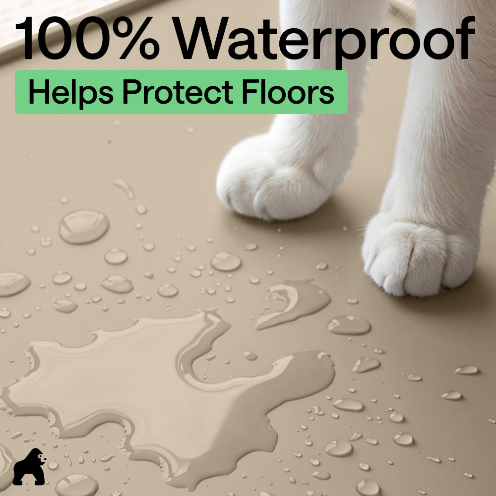 Silicone Cat Litter Box Mat Gorilla Grip