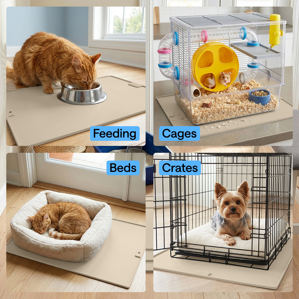Silicone Cat Litter Box Mat