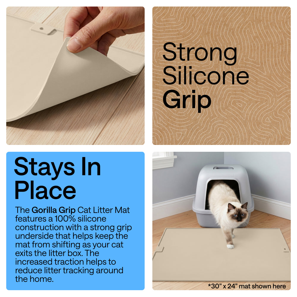 Silicone Cat Litter Box Mat