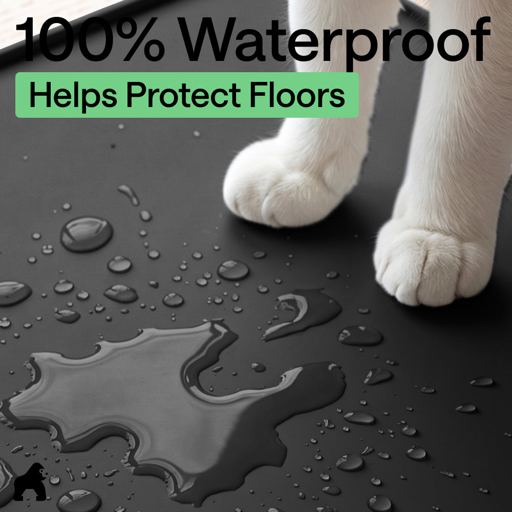 Silicone Cat Litter Box Mat Gorilla Grip