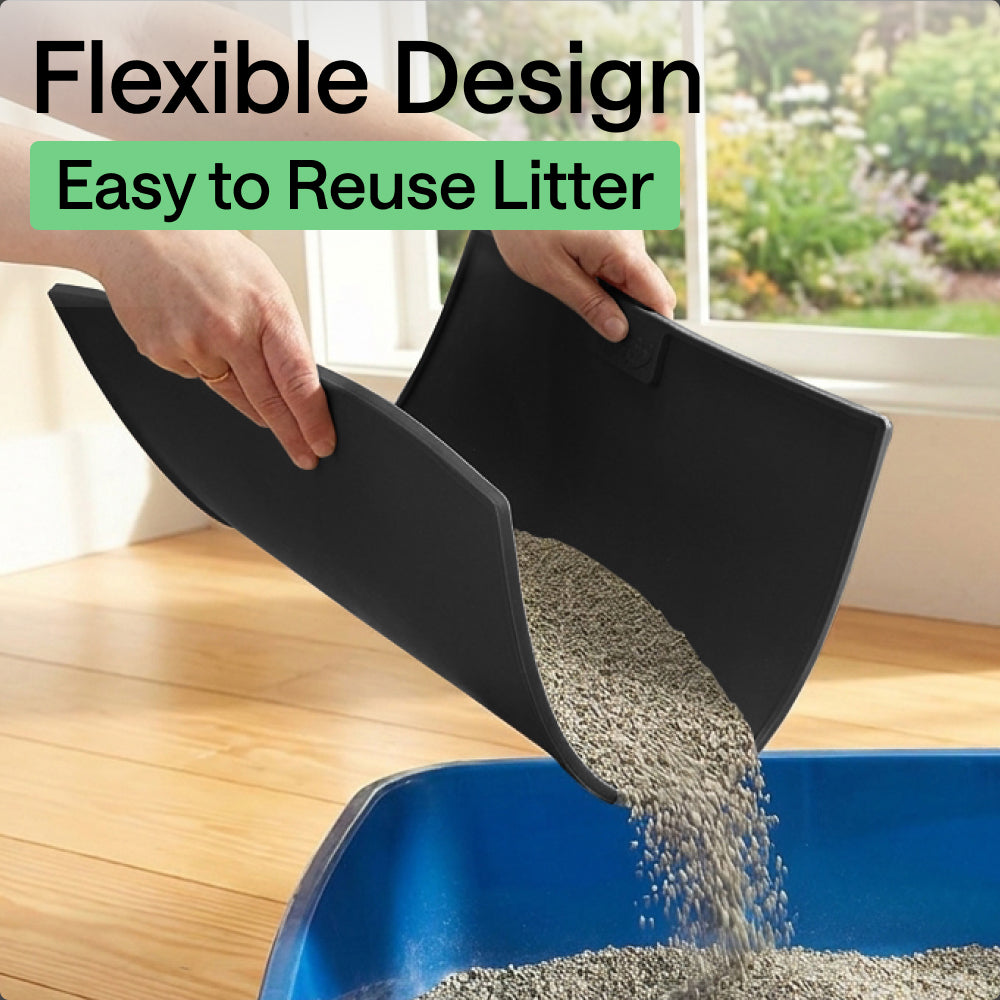 Silicone Cat Litter Box Mat