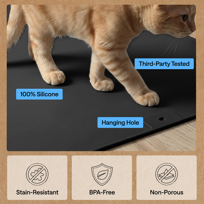 Silicone Cat Litter Box Mat