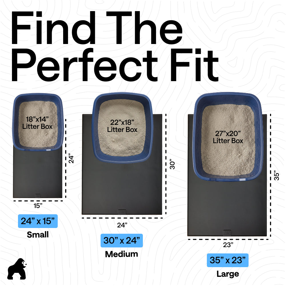 Silicone Cat Litter Box Mat