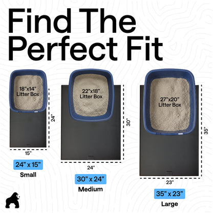 Silicone Cat Litter Box Mat