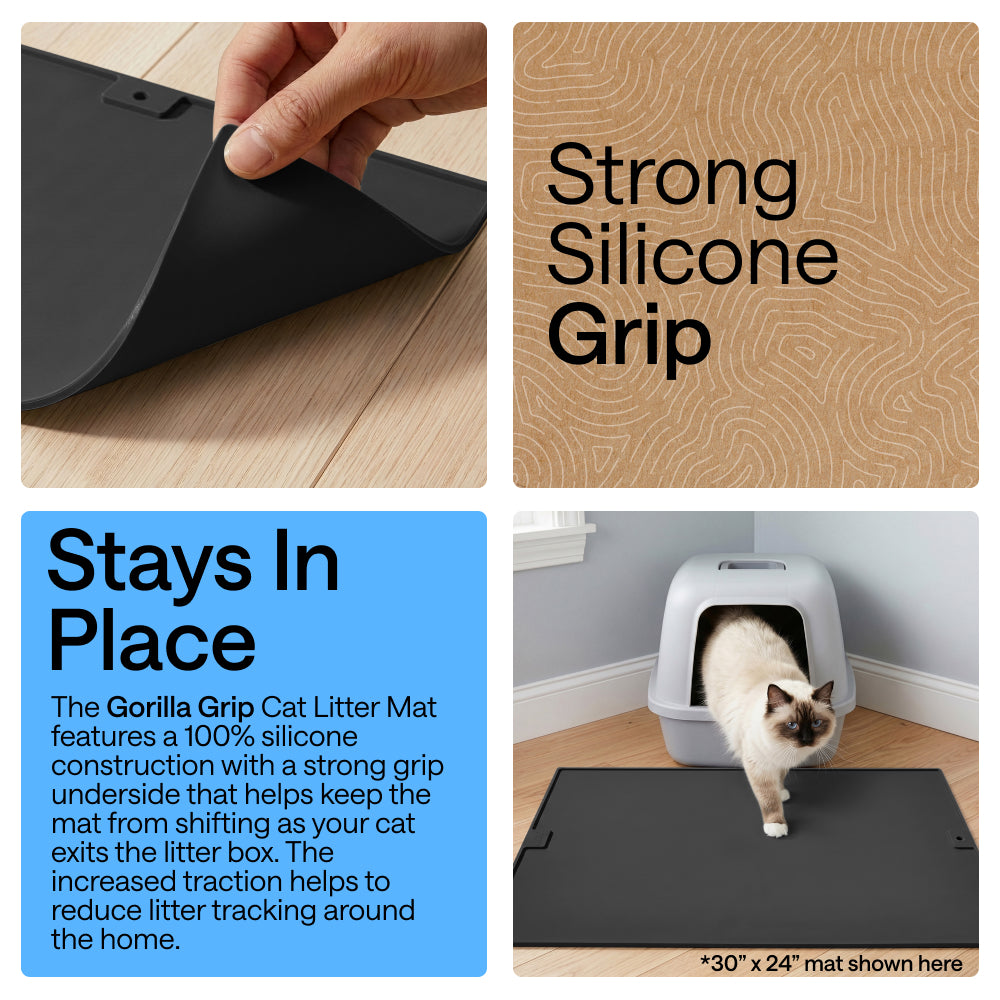 Silicone Cat Litter Box Mat