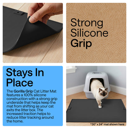 Silicone Cat Litter Box Mat