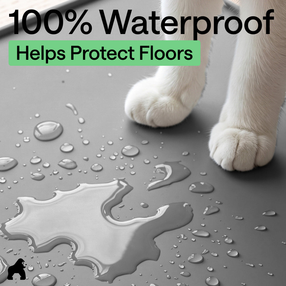 Silicone Cat Litter Box Mat Gorilla Grip